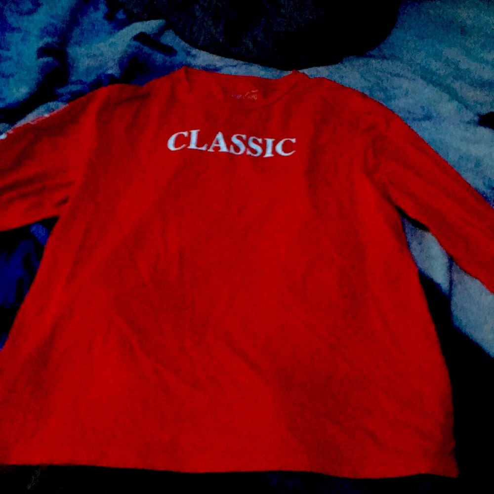XL, color red, cocoa cola shirt, for sale.